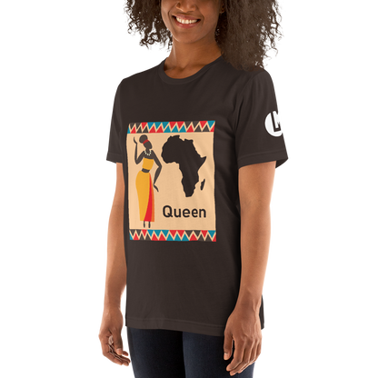 African Queen Short-Sleeve Unisex T-Shirt