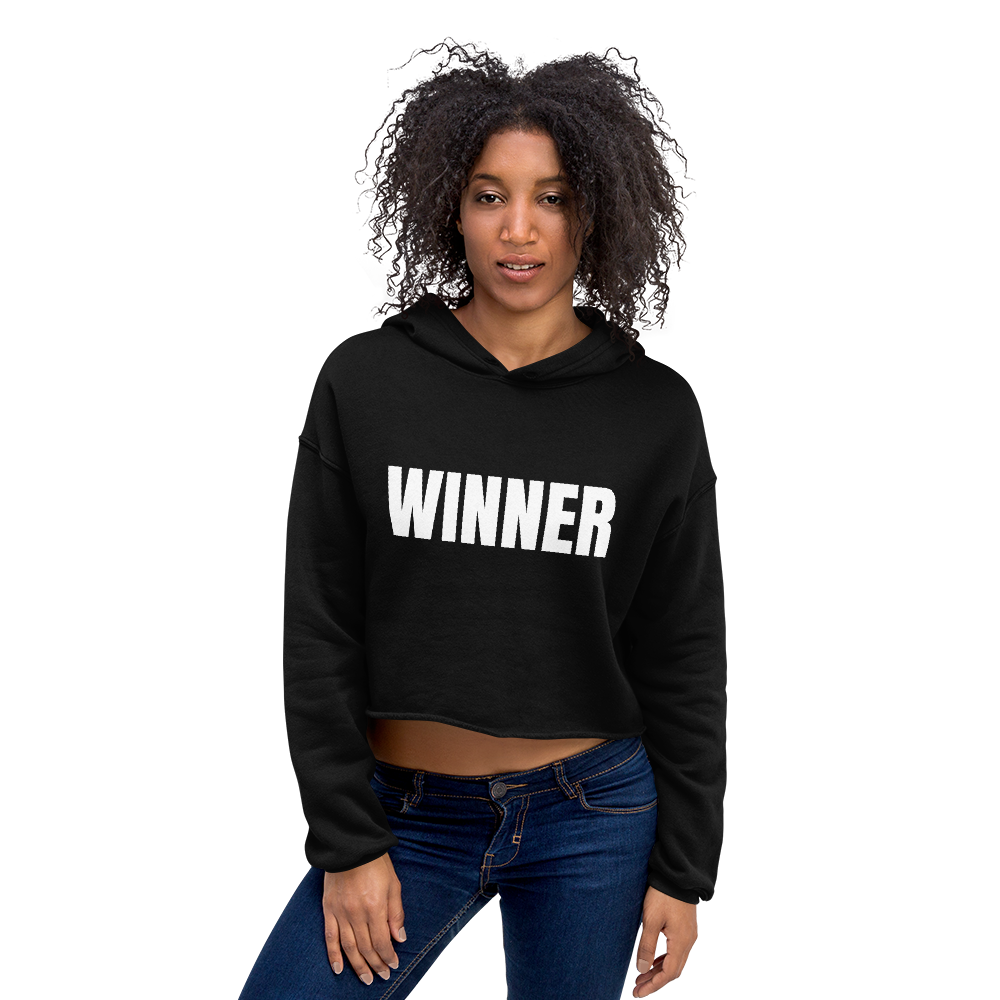 Winner Crop Hoodie