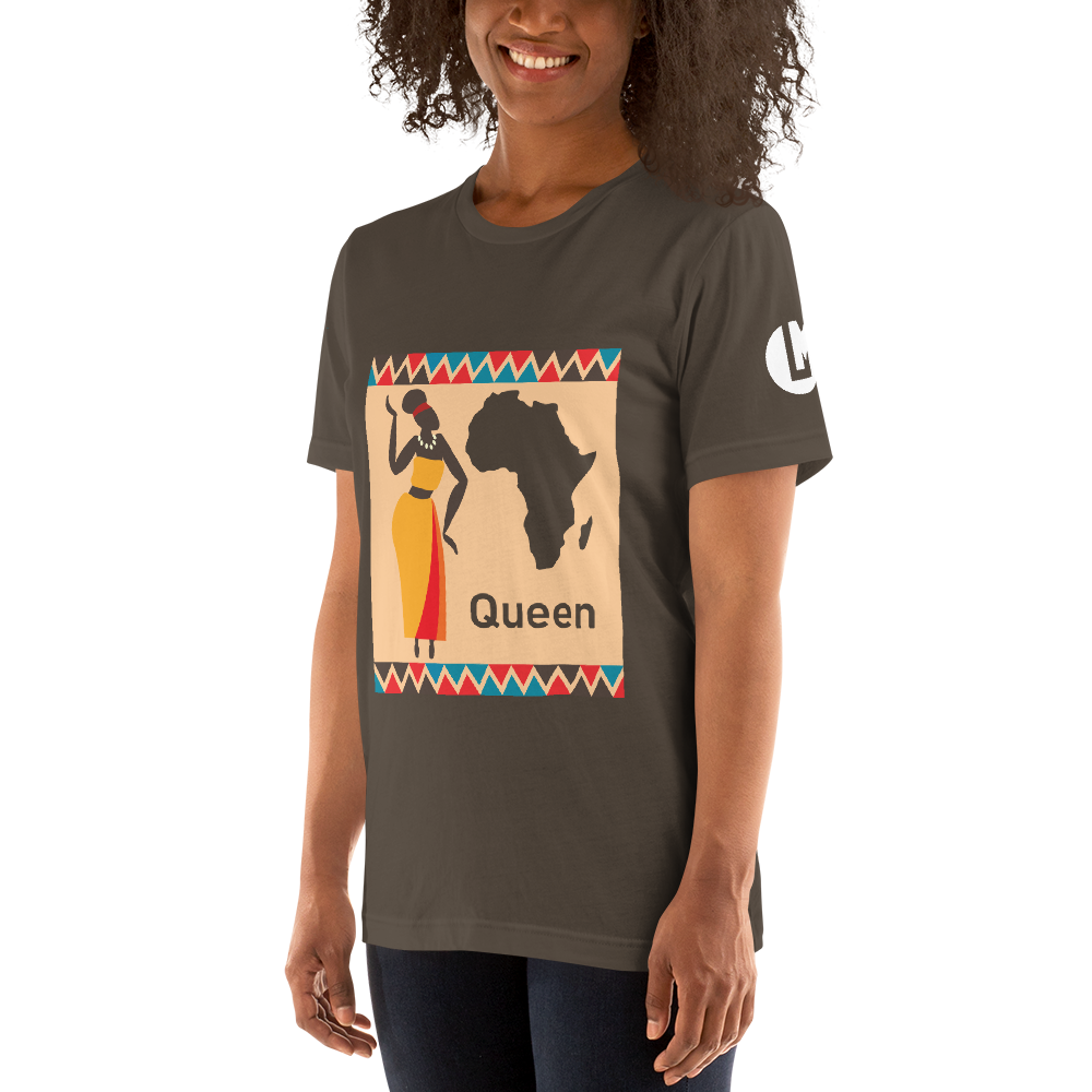 African Queen Short-Sleeve Unisex T-Shirt