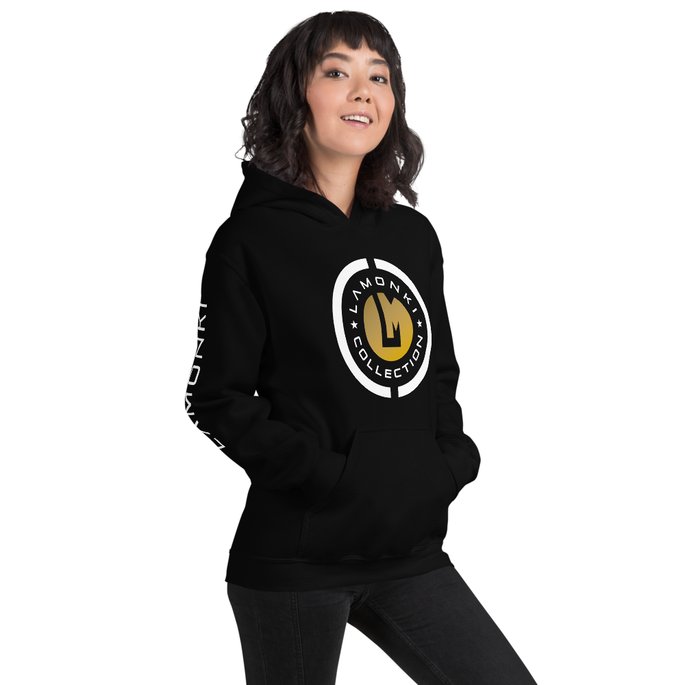 White Emblem G Unisex Hoodie