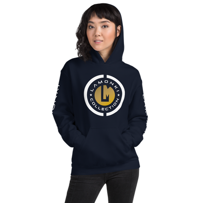 White Emblem G Unisex Hoodie