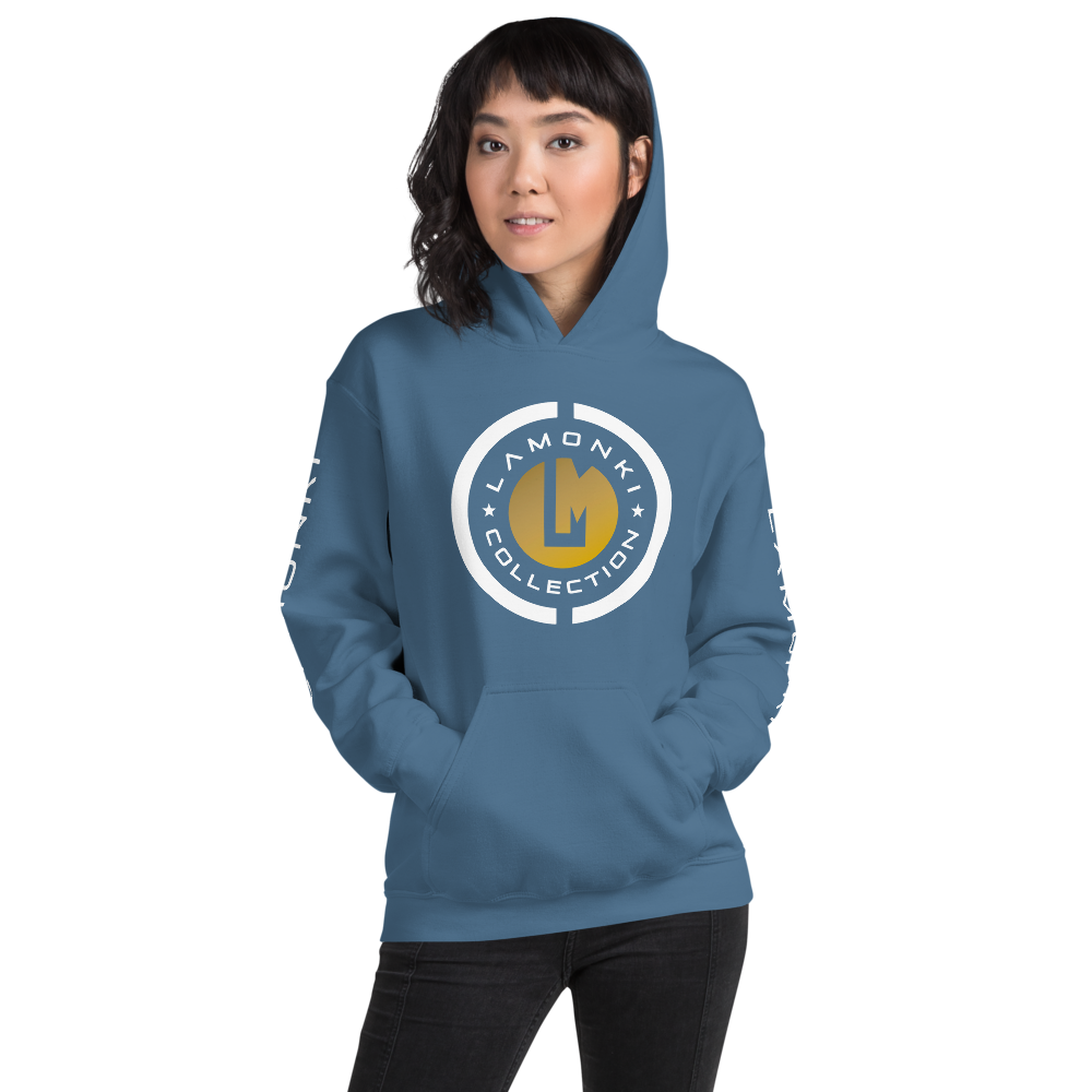 White Emblem G Unisex Hoodie