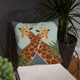 Giraffes Basic Pillow