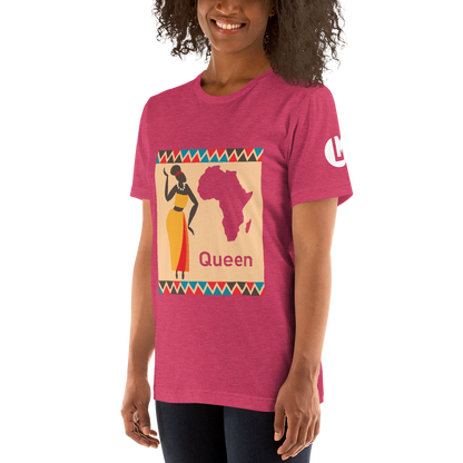 African Queen Short-Sleeve Unisex T-Shirt