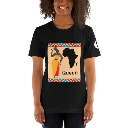 African Queen Short-Sleeve Unisex T-Shirt