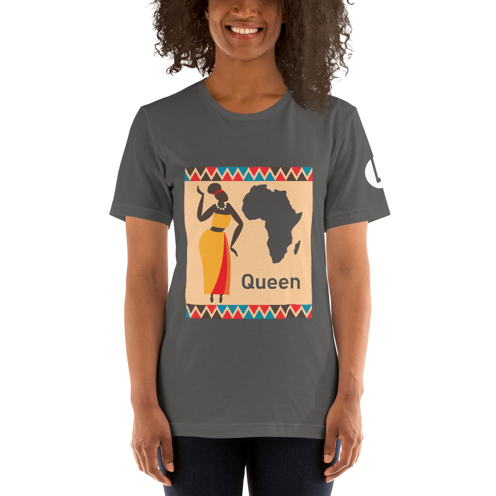 African Queen Short-Sleeve Unisex T-Shirt