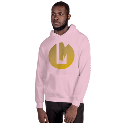 Gold Symbol Print Unisex Hoodie