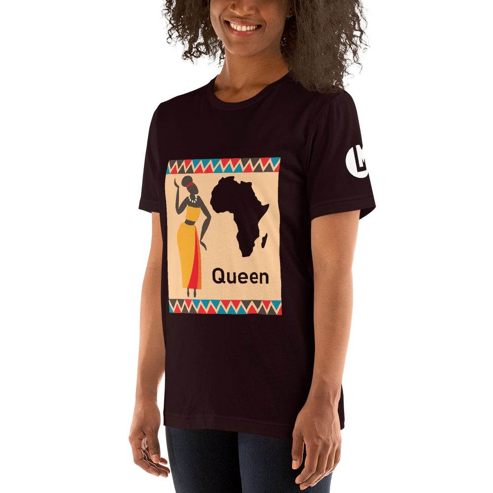 African Queen Short-Sleeve Unisex T-Shirt