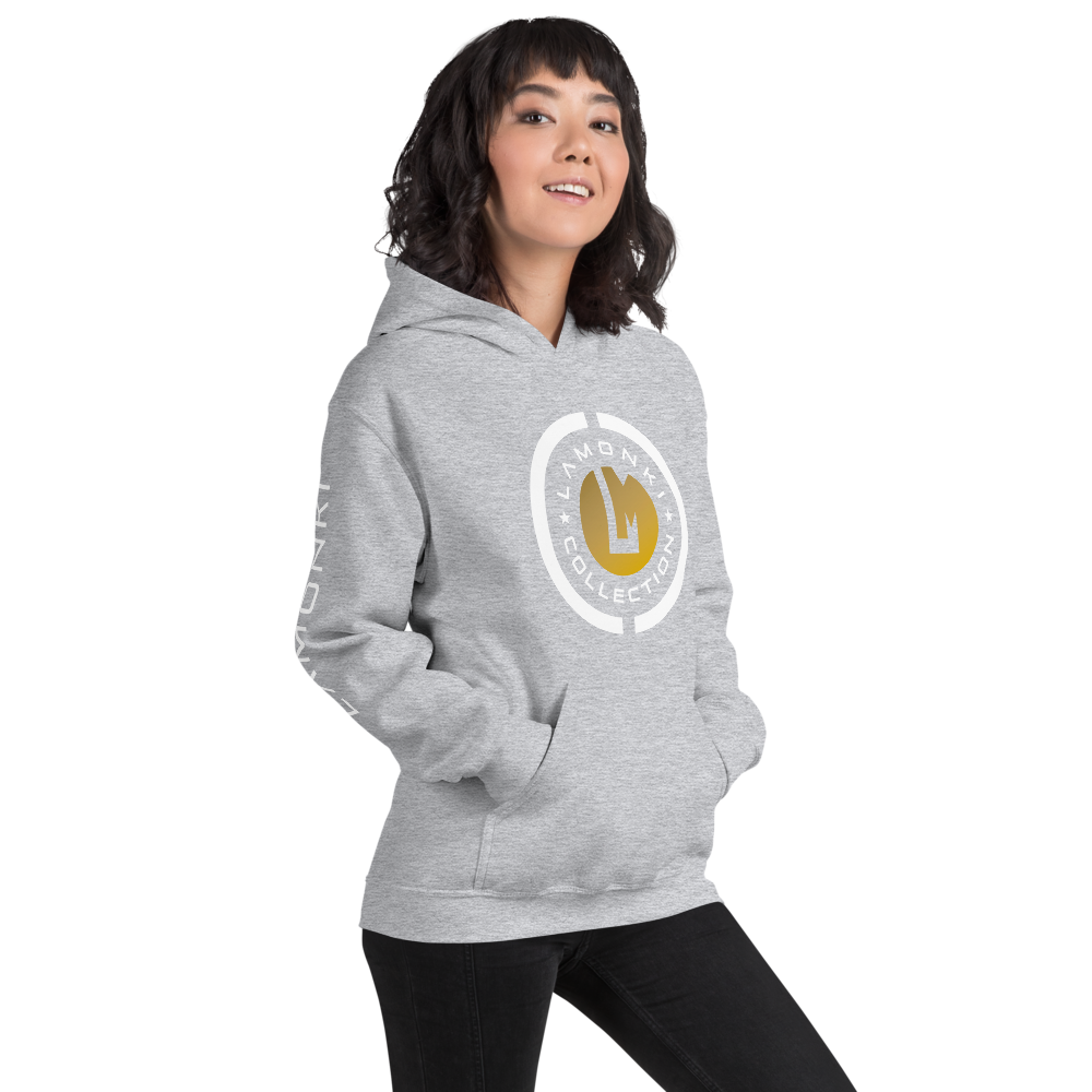 White Emblem G Unisex Hoodie