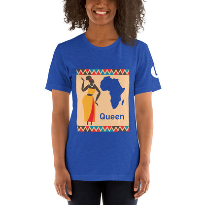 African Queen Short-Sleeve Unisex T-Shirt