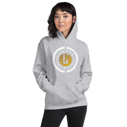 White Emblem G Unisex Hoodie