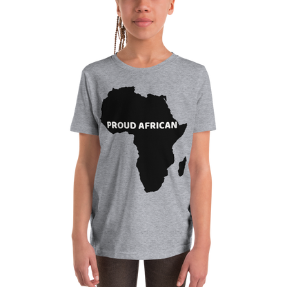 Proud African Youth Short Sleeve T-Shirt