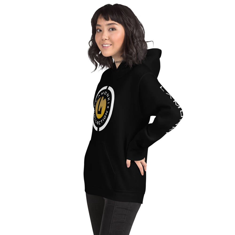 White Emblem G Unisex Hoodie