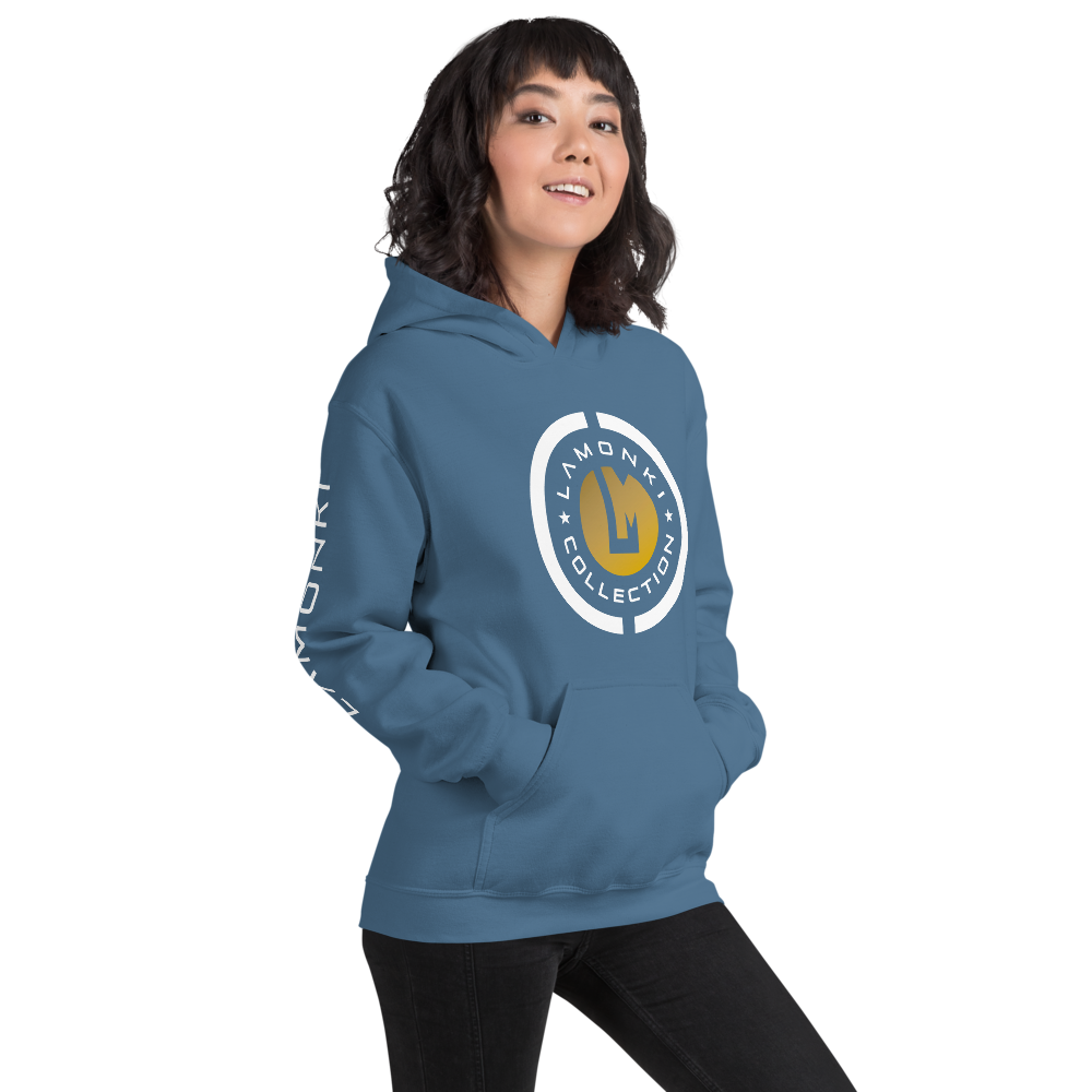 White Emblem G Unisex Hoodie