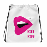 Kiss Drawstring bag