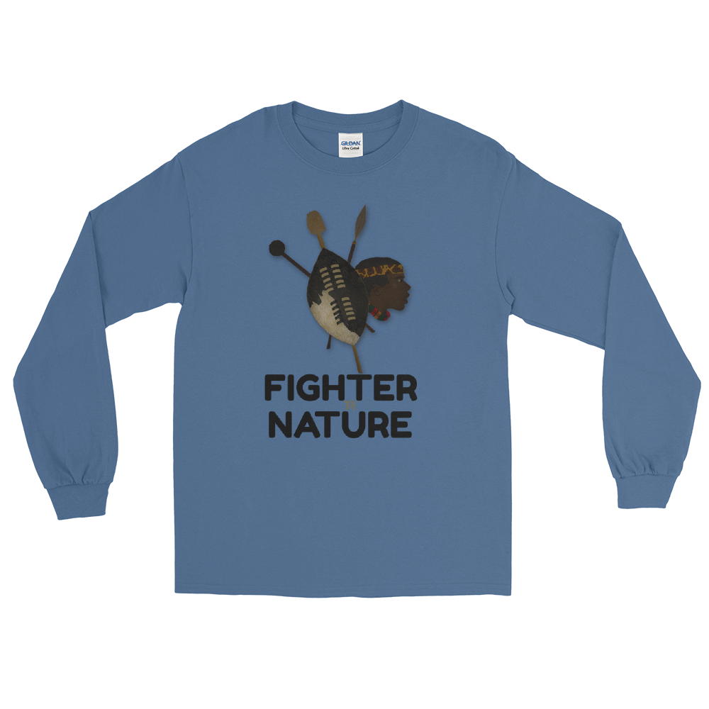 Fighter by Nature Long Sleeve T-Shirt