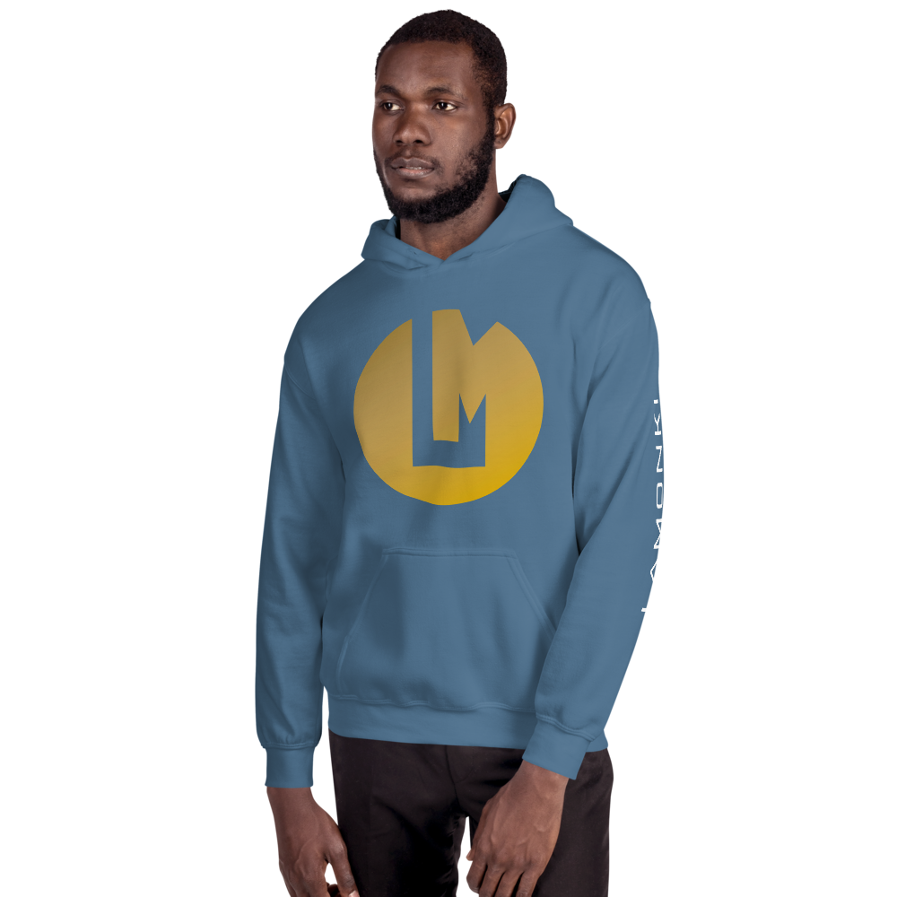 Gold Symbol Print Unisex Hoodie