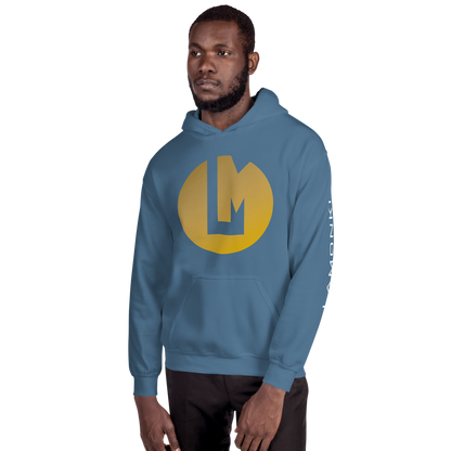 Gold Symbol Print Unisex Hoodie