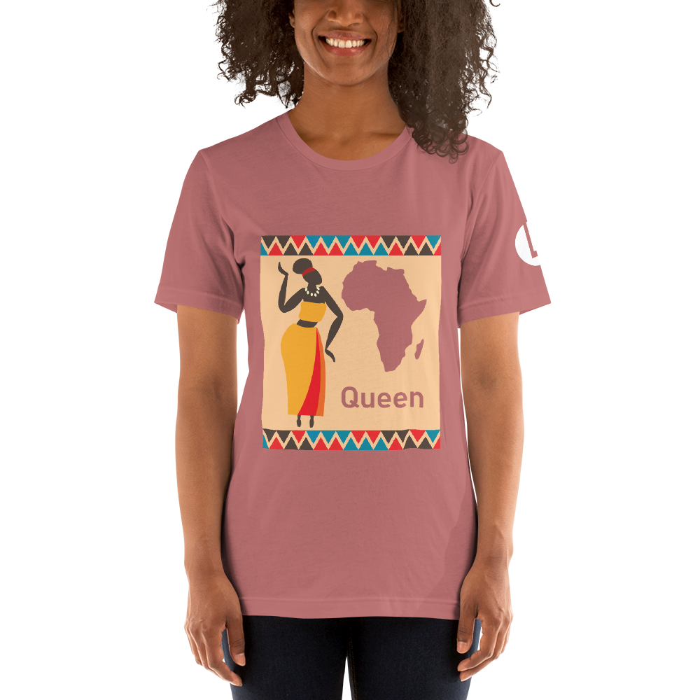 African Queen Short-Sleeve Unisex T-Shirt