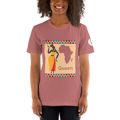 African Queen Short-Sleeve Unisex T-Shirt