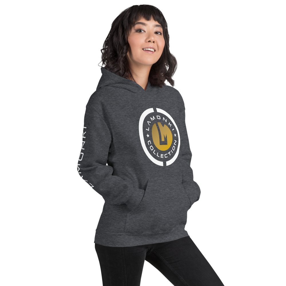 White Emblem G Unisex Hoodie