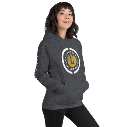 White Emblem G Unisex Hoodie