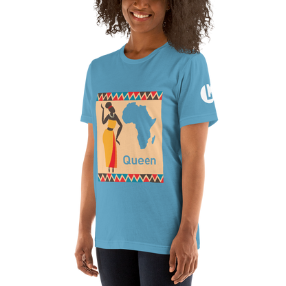 African Queen Short-Sleeve Unisex T-Shirt