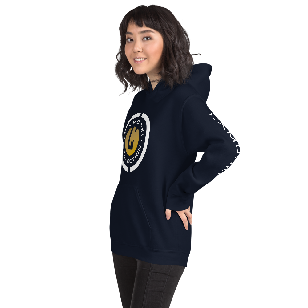 White Emblem G Unisex Hoodie