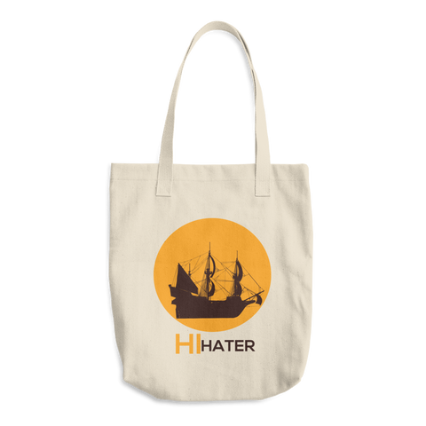 Hi Hater Cotton Tote Bag