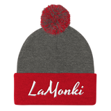 LaMonki classic Pom Pom Knit Cap