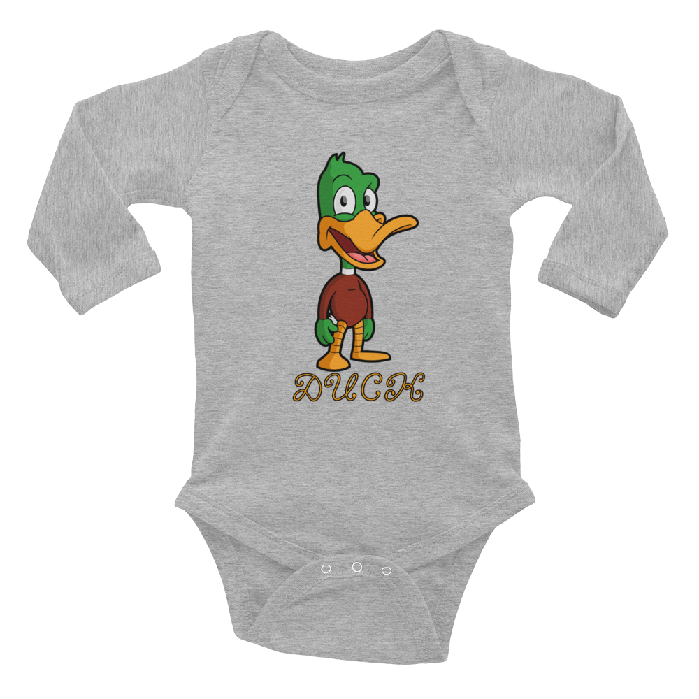 Duck Infant Long Sleeve Bodysuit