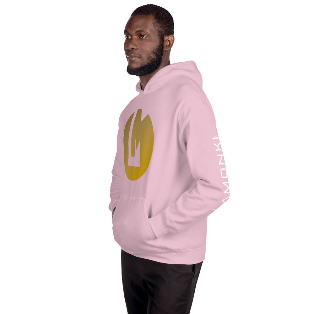 Gold Symbol Print Unisex Hoodie