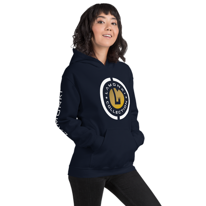 White Emblem G Unisex Hoodie