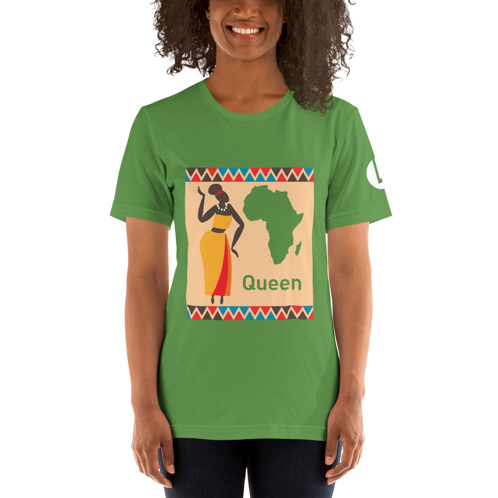 African Queen Short-Sleeve Unisex T-Shirt