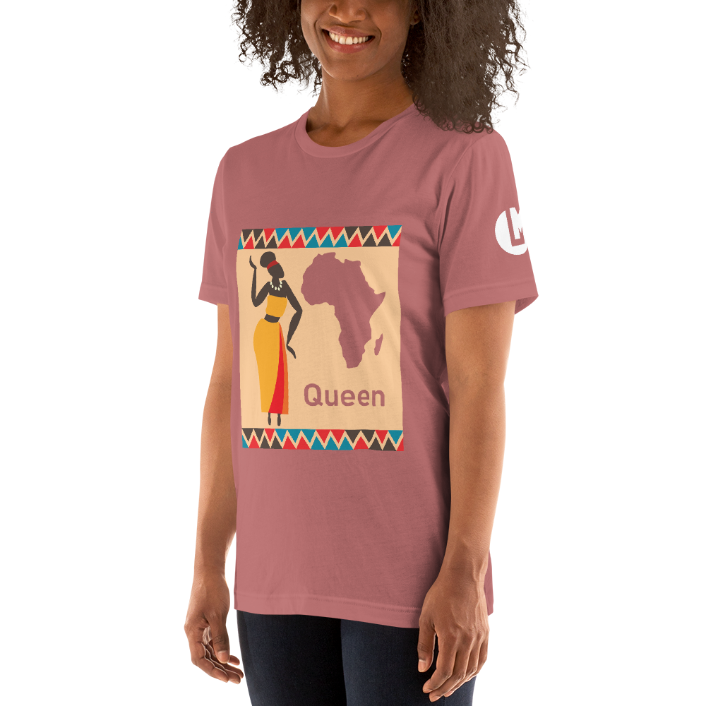 African Queen Short-Sleeve Unisex T-Shirt