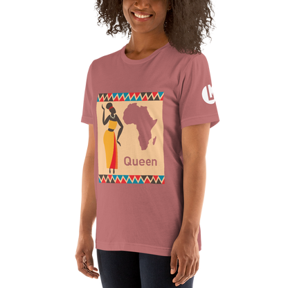 African Queen Short-Sleeve Unisex T-Shirt