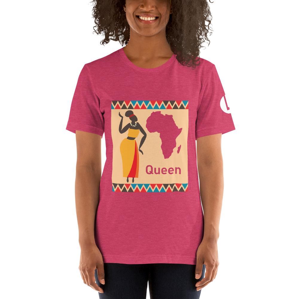 African Queen Short-Sleeve Unisex T-Shirt