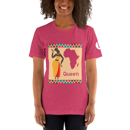 African Queen Short-Sleeve Unisex T-Shirt