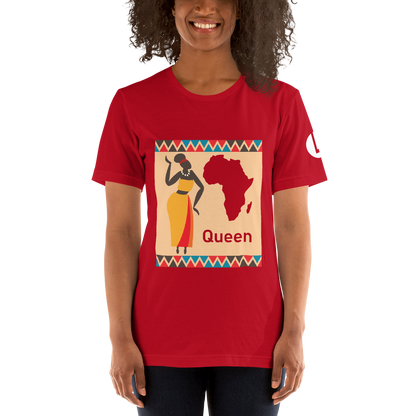 African Queen Short-Sleeve Unisex T-Shirt