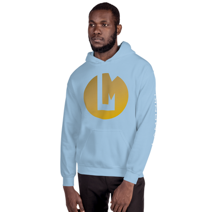 Gold Symbol Print Unisex Hoodie