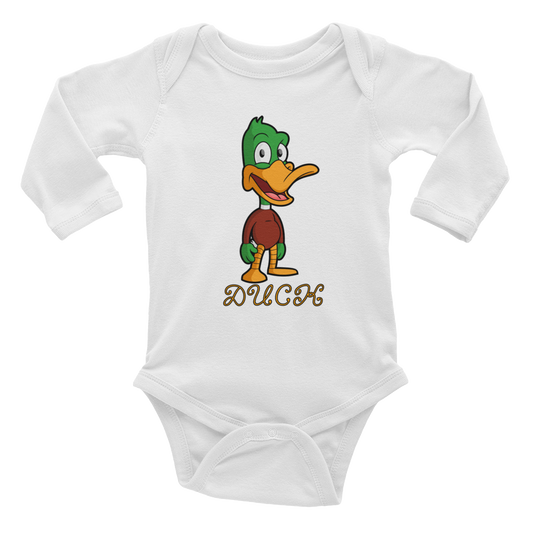 Duck Infant Long Sleeve Bodysuit