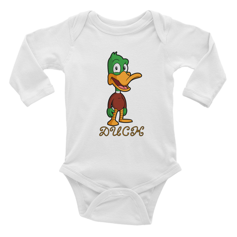 Duck Infant Long Sleeve Bodysuit