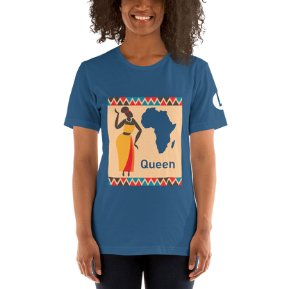 African Queen Short-Sleeve Unisex T-Shirt