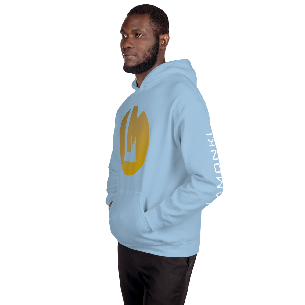 Gold Symbol Print Unisex Hoodie