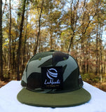 LaMonki Two-Tone Snapback Cap with a patch