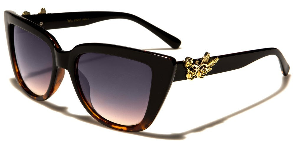 VG CAT EYE TORTOISE WOMEN'S SUNGLASSES